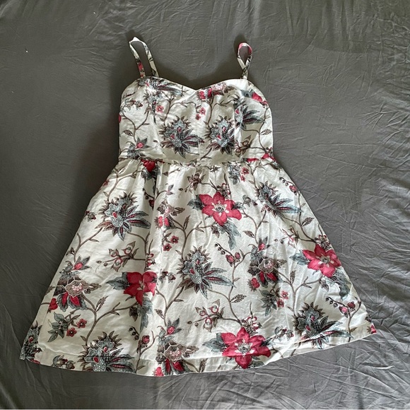 LOFT summer Floral Dress - Picture 1 of 14